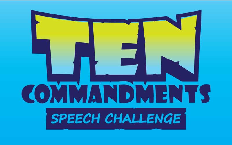 Ten Commandments Speech Challenge